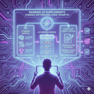 Ranking of Supplements (Common App Personal Essay Prompts)